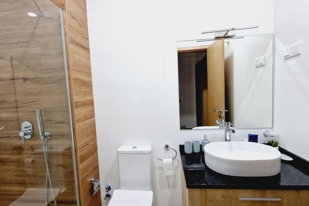 普拉亚Apartamento Encantador Com Piscina E Vista Mar公寓 外观 照片