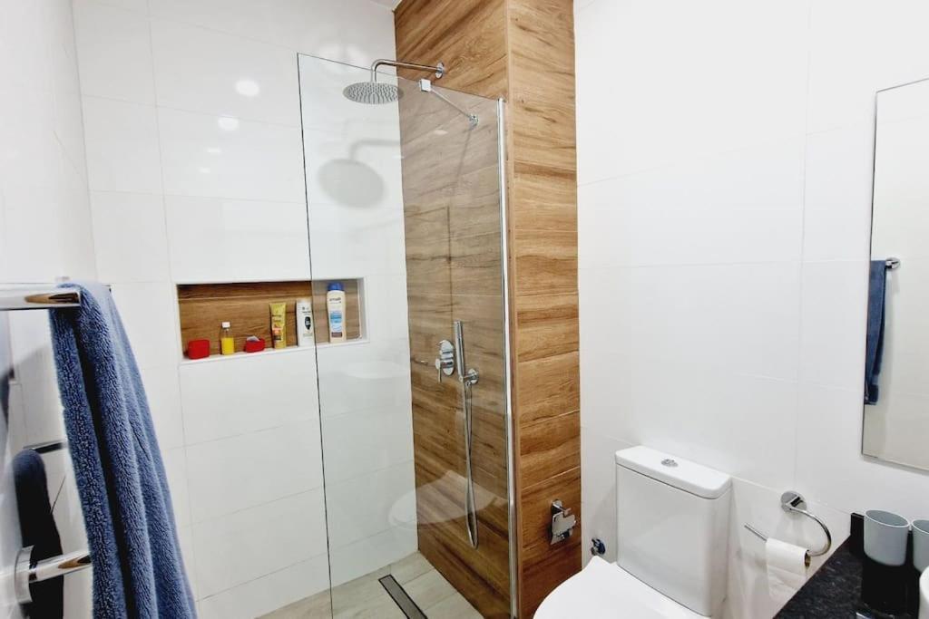 普拉亚Apartamento Encantador Com Piscina E Vista Mar公寓 外观 照片