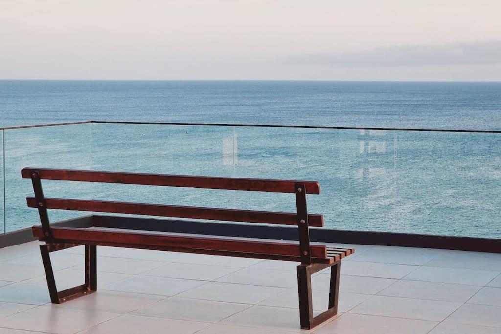 普拉亚Apartamento Encantador Com Piscina E Vista Mar公寓 外观 照片