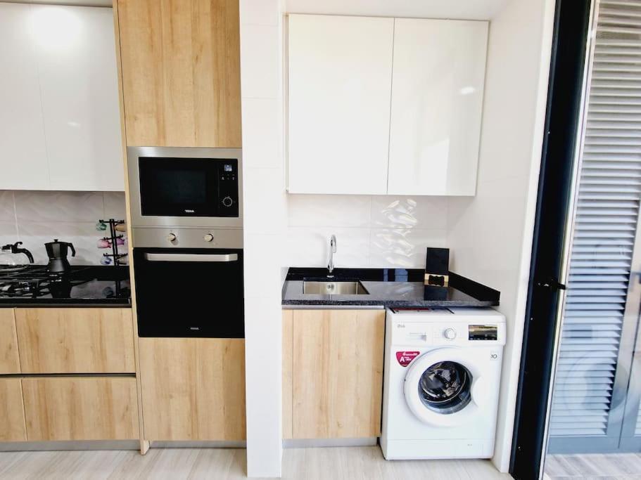 普拉亚Apartamento Encantador Com Piscina E Vista Mar公寓 外观 照片