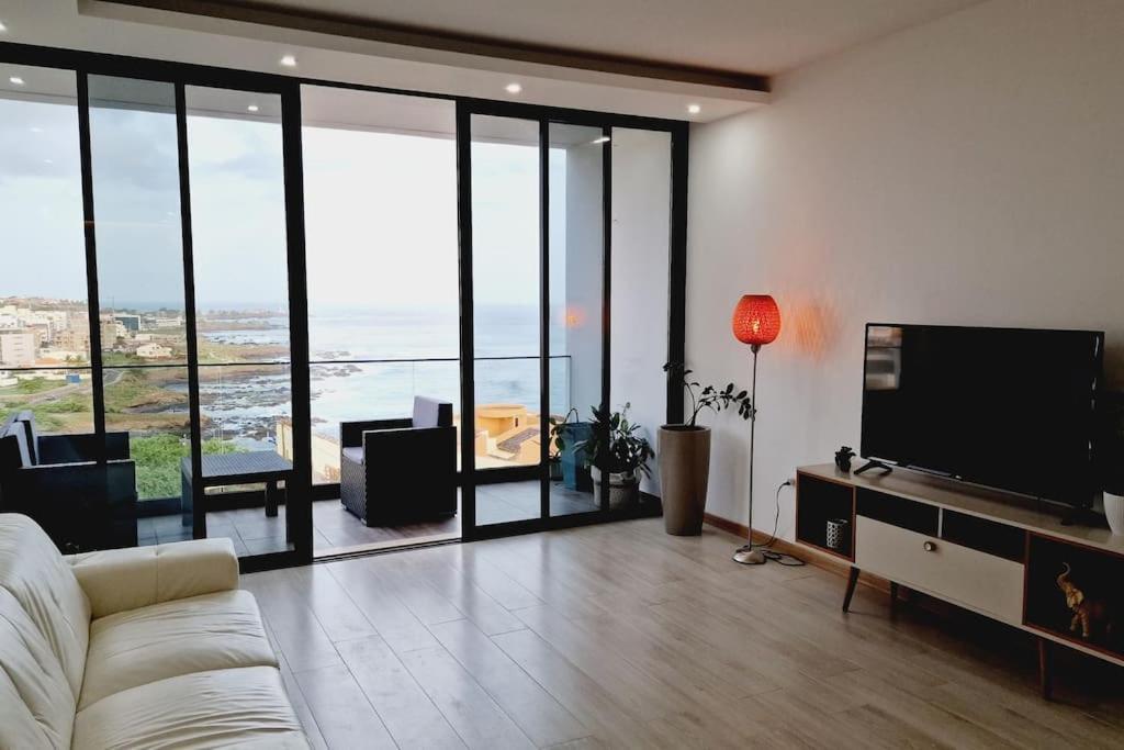普拉亚Apartamento Encantador Com Piscina E Vista Mar公寓 外观 照片