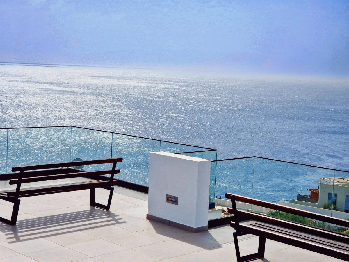 普拉亚Apartamento Encantador Com Piscina E Vista Mar公寓 外观 照片