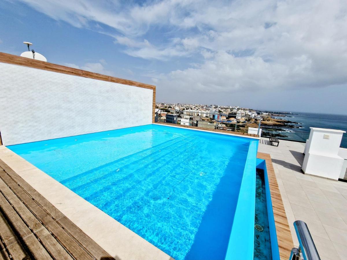 普拉亚Apartamento Encantador Com Piscina E Vista Mar公寓 外观 照片